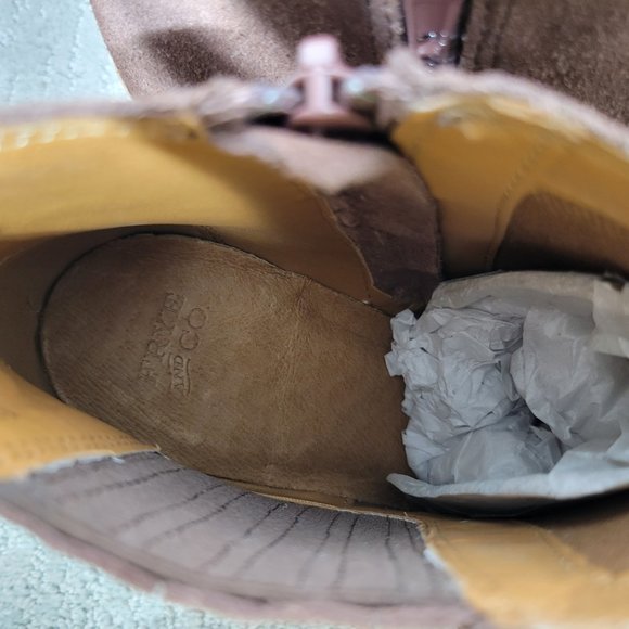 Frye And Co. Kaye Chelsea Women's Size US 8.5M Brown Suede Zip Ankle Boots. NEW - Picture 10 of 11